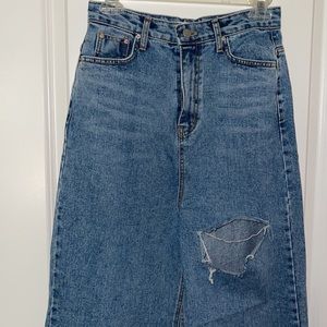 Storets denim pants high waisted.